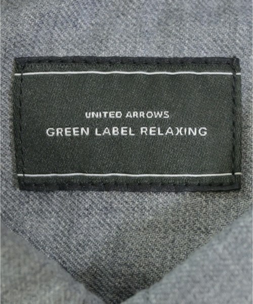 green label relaxing（グリーンレーベルリラクシング）カジュアルシャツ グレー サイズ:S メンズ/2200650540040
