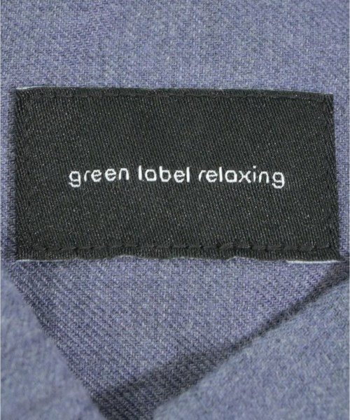 green label relaxing（グリーンレーベルリラクシング）カジュアルシャツ 紺 サイズ:S メンズ/2200650540057