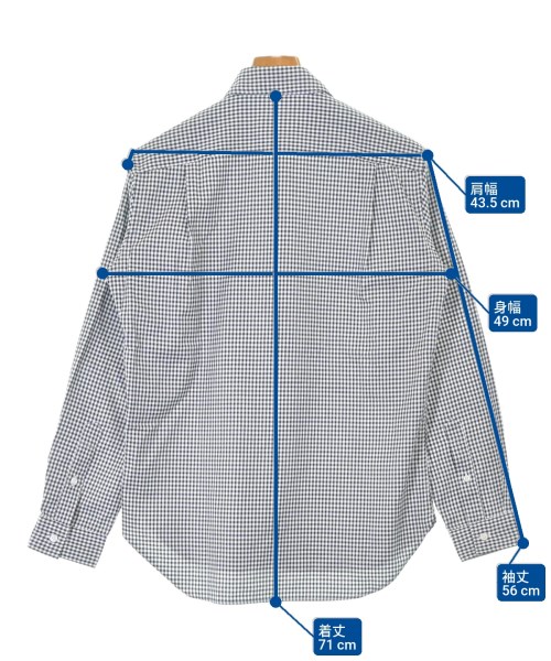 green label relaxing（グリーンレーベルリラクシング）カジュアルシャツ 白 サイズ:S メンズ/2200650540064