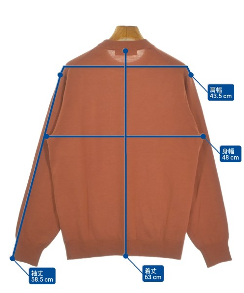 green label relaxing（グリーンレーベルリラクシング）ニット・セーター オレンジ サイズ:M メンズ/2200650540095