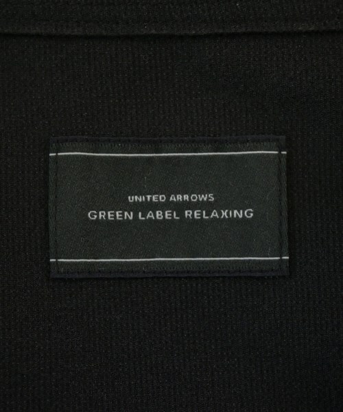 green label relaxing（グリーンレーベルリラクシング）カジュアルシャツ 黒 サイズ:XL メンズ/2200651940047