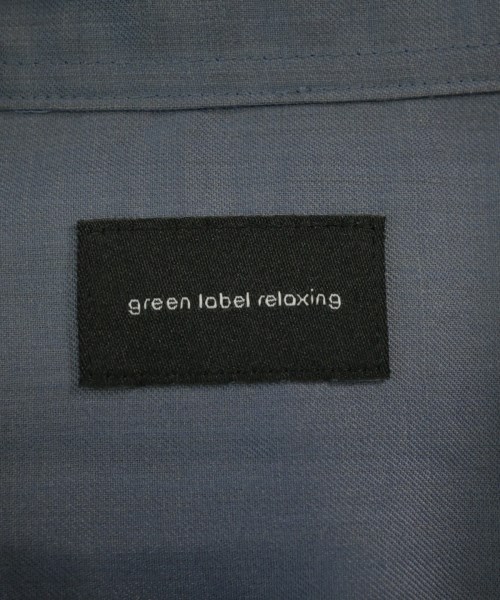 green label relaxing（グリーンレーベルリラクシング）カジュアルシャツ 青 サイズ:L メンズ/2200651940061