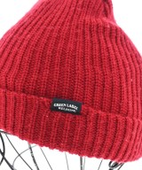green label relaxing（グリーンレーベルリラクシング）ニットキャップ・ビーニー 赤 サイズ:- メンズ/2200649411177