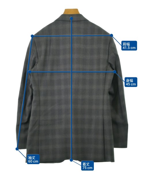 green label relaxing（グリーンレーベルリラクシング）テーラードジャケット グレー サイズ:46(M位) メンズ/2200652959024