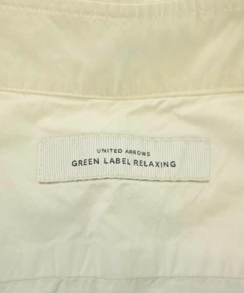 green label relaxing（グリーンレーベルリラクシング）カジュアルシャツ 白 サイズ:L メンズ/2200660485010