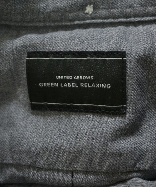 green label relaxing（グリーンレーベルリラクシング）カジュアルシャツ グレー サイズ:L メンズ/2200658908033