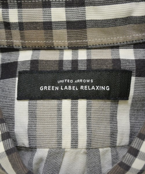 green label relaxing（グリーンレーベルリラクシング）カジュアルシャツ 白 サイズ:M メンズ/2200707367088