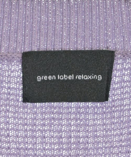 green label relaxing（グリーンレーベルリラクシング）ニット・セーター 紫 サイズ:S メンズ/2200708878026