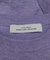 green label relaxing（グリーンレーベルリラクシング）ニット・セーター 紫 サイズ:L メンズ/2200712590044