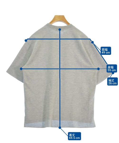 green label relaxing（グリーンレーベルリラクシング）Tシャツ・カットソー グレー サイズ:-(L位) メンズ/2200713523065