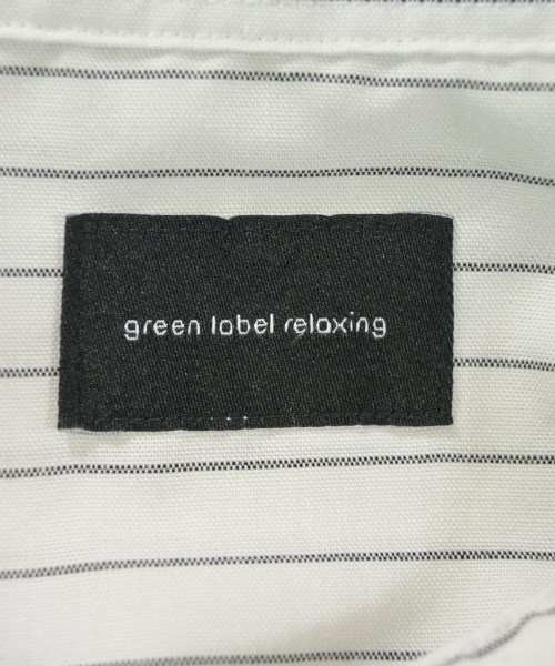 green label relaxing（グリーンレーベルリラクシング）カジュアルシャツ 白 サイズ:XL メンズ/2200715066140