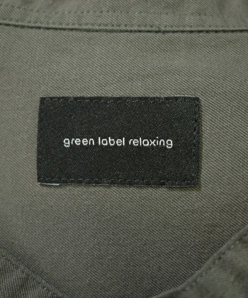 green label relaxing（グリーンレーベルリラクシング）カジュアルシャツ カーキ サイズ:M メンズ/2200716190066