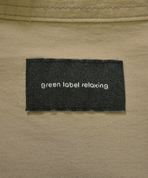 green label relaxing（グリーンレーベルリラクシング）カジュアルシャツ ベージュ サイズ:M メンズ/2200716190097