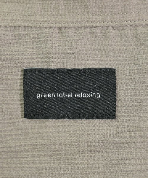 green label relaxing（グリーンレーベルリラクシング）カジュアルシャツ グレー サイズ:L メンズ/2200716190103