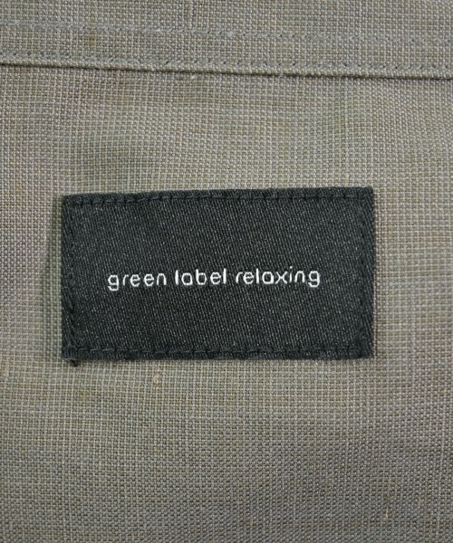 green label relaxing（グリーンレーベルリラクシング）カジュアルシャツ グレー サイズ:L メンズ/2200716190110