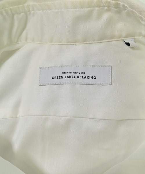 green label relaxing（グリーンレーベルリラクシング）カジュアルシャツ 白 サイズ:38(S位) メンズ/2200636504035