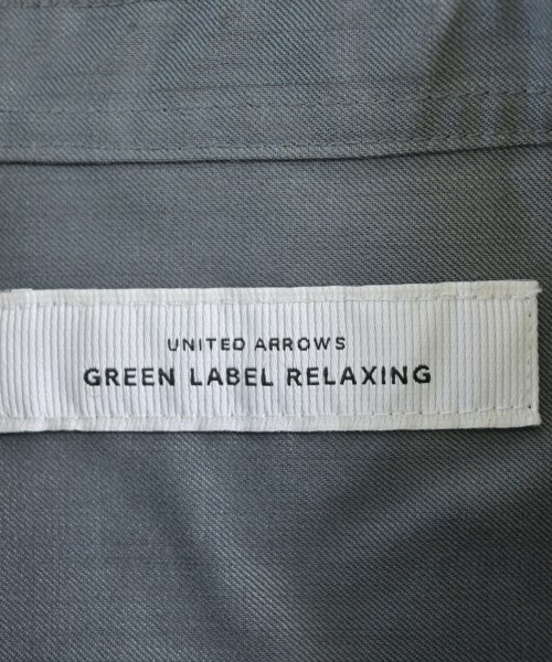 green label relaxing（グリーンレーベルリラクシング）カジュアルシャツ グレー サイズ:L メンズ/2200636504134