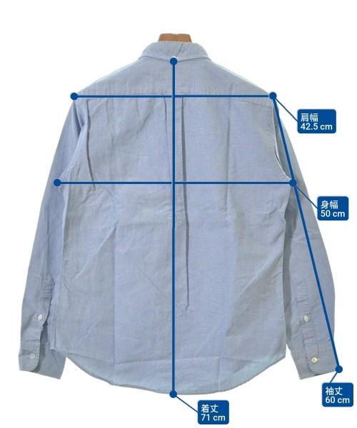 green label relaxing（グリーンレーベルリラクシング）カジュアルシャツ 青 サイズ:M メンズ/2200635068132