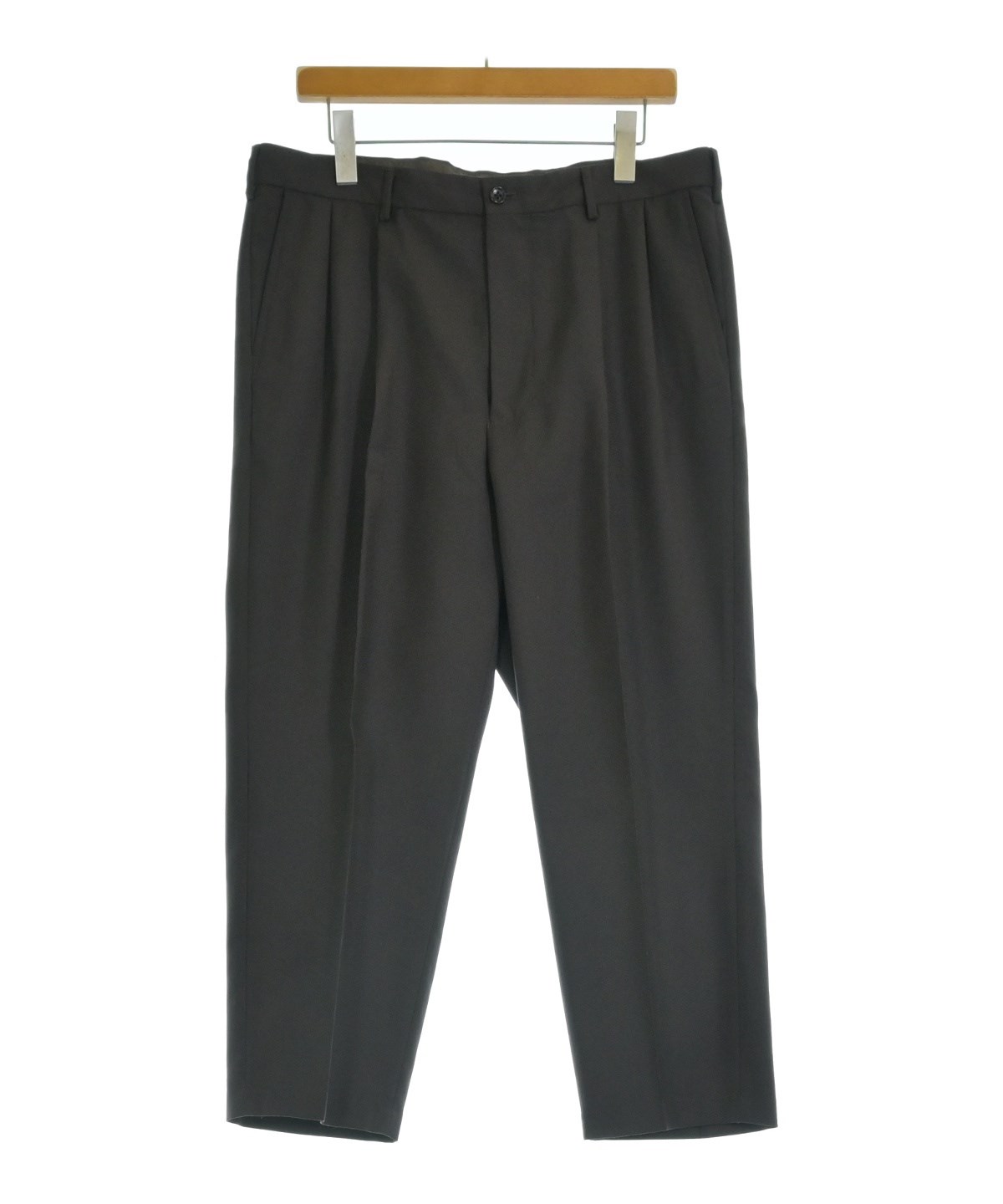 green label relaxing（グリーンレーベルリラクシング）スラックス 茶