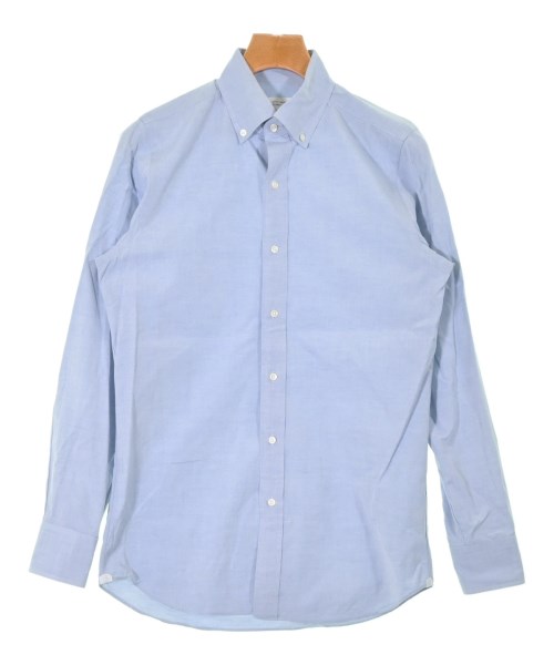 green label relaxing(グリーンレーベルリラクシング)カジュアルシャツ 青 サイズ:M/2200643560093