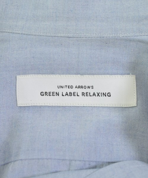 green label relaxing（グリーンレーベルリラクシング）カジュアルシャツ 青 サイズ:M メンズ/2200643560093
