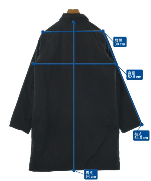 green label relaxing（グリーンレーベルリラクシング）ステンカラーコート 黒 サイズ:M メンズ/2200651301077