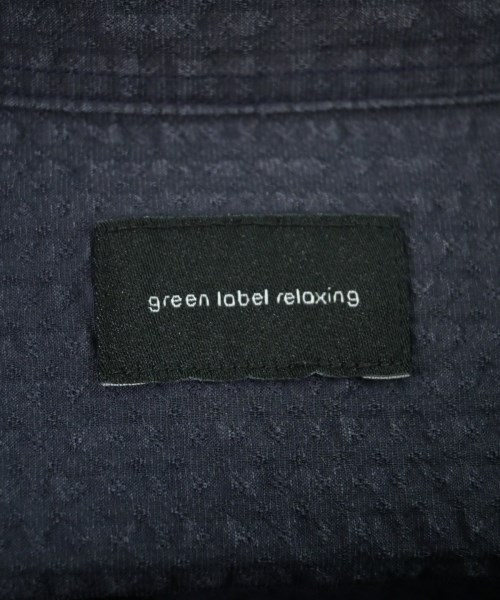 green label relaxing（グリーンレーベルリラクシング）カジュアルシャツ 紺 サイズ:M メンズ/2200652290103