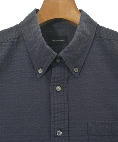 green label relaxing（グリーンレーベルリラクシング）カジュアルシャツ 紺 サイズ:M メンズ/2200652290103