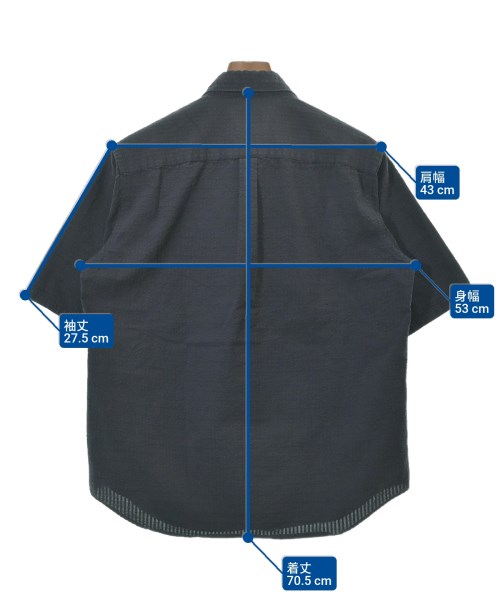 green label relaxing（グリーンレーベルリラクシング）カジュアルシャツ 紺 サイズ:M メンズ/2200652290103