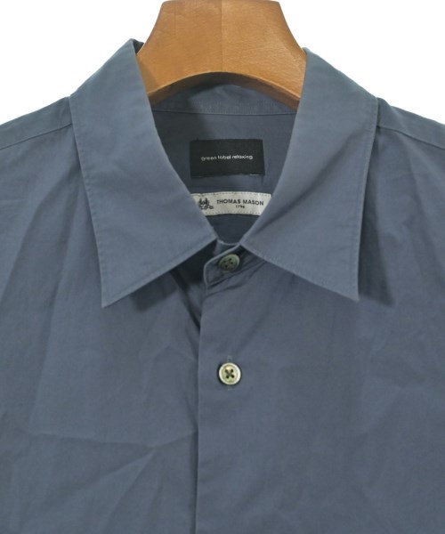 green label relaxing（グリーンレーベルリラクシング）カジュアルシャツ 青 サイズ:L メンズ/2200647042038