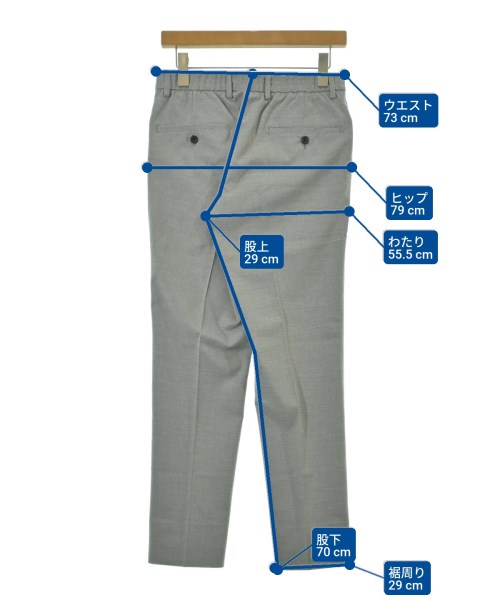 green label relaxing（グリーンレーベルリラクシング）スラックス グレー サイズ:S メンズ/2200648851066