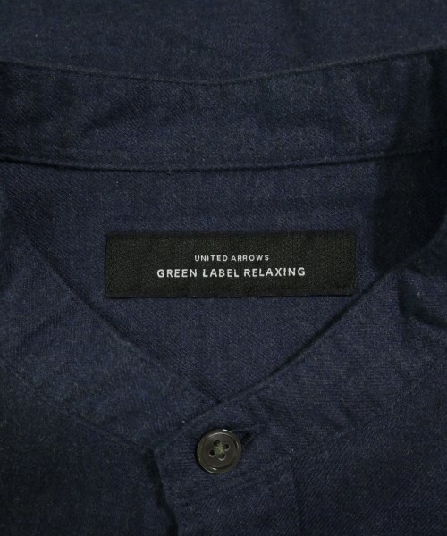 green label relaxing（グリーンレーベルリラクシング）カジュアルシャツ 紺 サイズ:M メンズ/2200646806013
