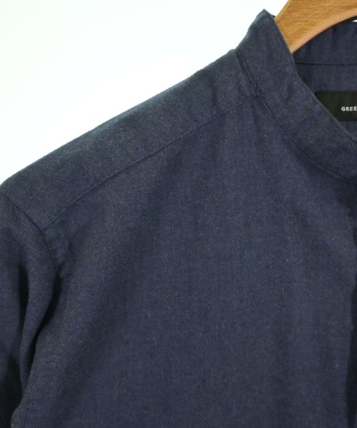green label relaxing（グリーンレーベルリラクシング）カジュアルシャツ 紺 サイズ:M メンズ/2200646806013