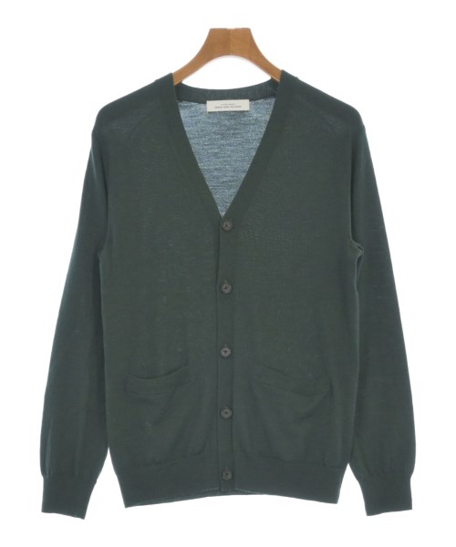 green label relaxing(グリーンレーベルリラクシング)カーディガン 緑 サイズ:M/2200647926178