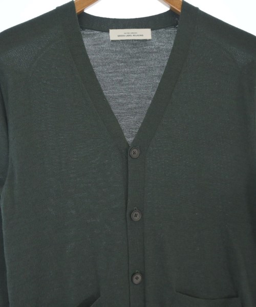 green label relaxing（グリーンレーベルリラクシング）カーディガン 緑 サイズ:M メンズ/2200647926178