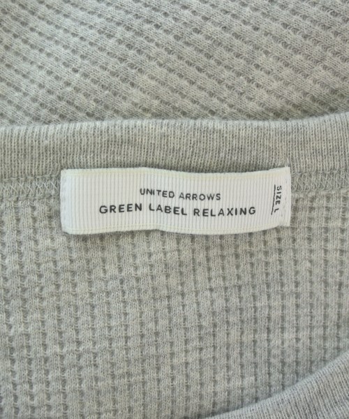 green label relaxing（グリーンレーベルリラクシング）Tシャツ・カットソー グレー サイズ:L メンズ/2200652496123