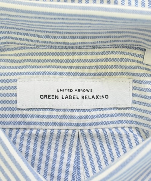 green label relaxing（グリーンレーベルリラクシング）カジュアルシャツ 青 サイズ:L メンズ/2200702897078