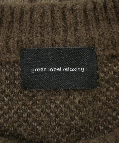 green label relaxing（グリーンレーベルリラクシング）ニット・セーター 茶 サイズ:L メンズ/2200704829022