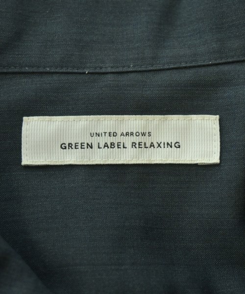 green label relaxing（グリーンレーベルリラクシング）カジュアルシャツ 黒 サイズ:S メンズ/2200705544016