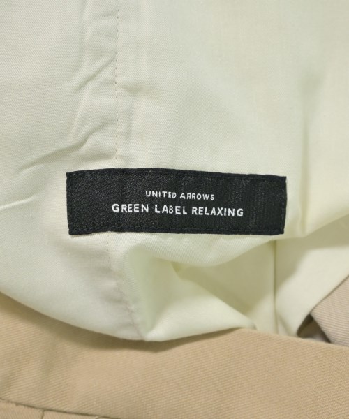 green label relaxing（グリーンレーベルリラクシング）スラックス ベージュ サイズ:M メンズ/2200706478020