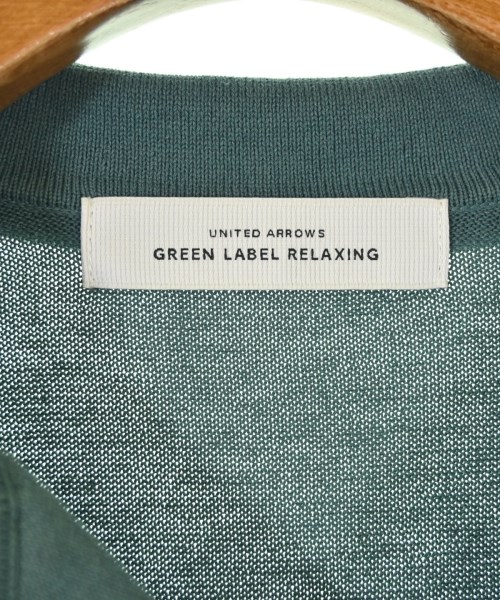 green label relaxing（グリーンレーベルリラクシング）ニット・セーター 緑 サイズ:M メンズ/2200700504145