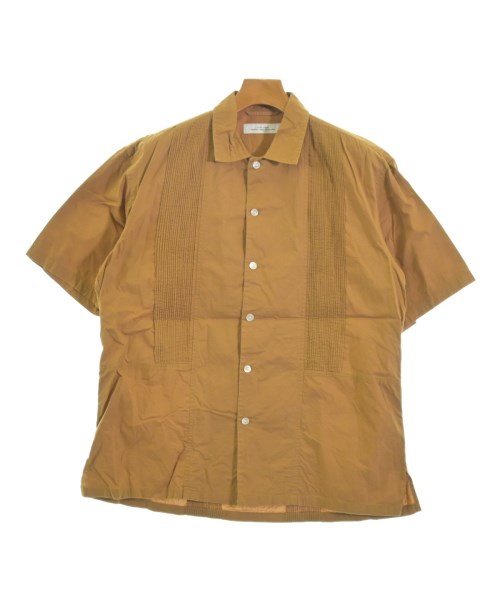 green label relaxing(グリーンレーベルリラクシング)カジュアルシャツ 茶 サイズ:M/2200663042012
