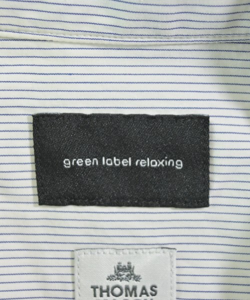 green label relaxing（グリーンレーベルリラクシング）カジュアルシャツ 白 サイズ:M メンズ/2200663467068
