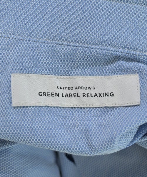 green label relaxing（グリーンレーベルリラクシング）カジュアルシャツ 青 サイズ:M メンズ/2200660292038