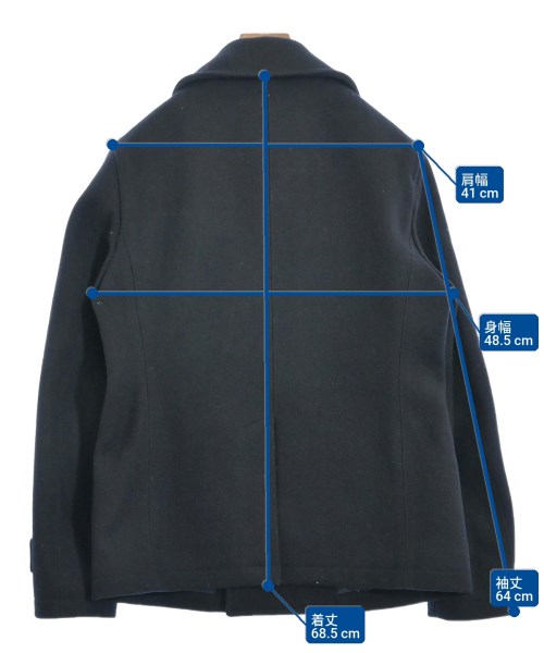 green label relaxing（グリーンレーベルリラクシング）ピーコート 紺 サイズ:L メンズ/2200666189042