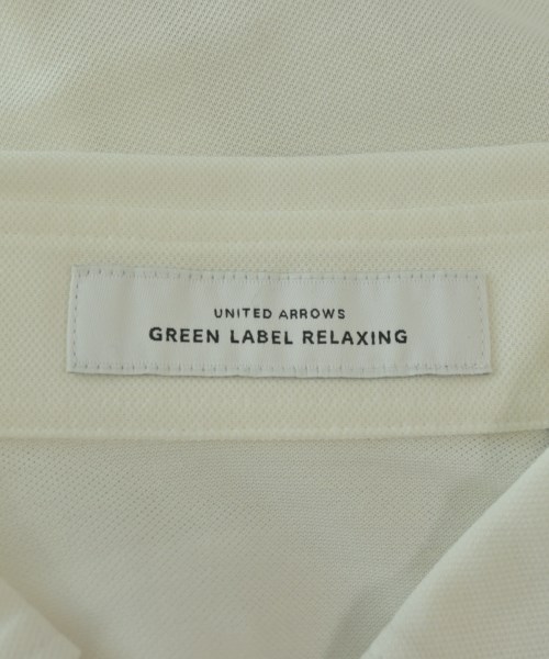 green label relaxing（グリーンレーベルリラクシング）ポロシャツ 白 サイズ:L メンズ/2200664176150