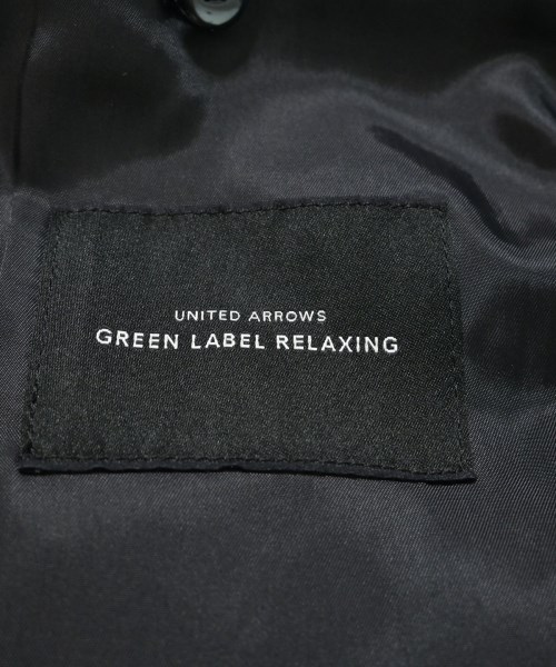 green label relaxing（グリーンレーベルリラクシング）チェスターコート 黒 サイズ:S メンズ/2200662765011