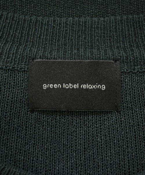 green label relaxing（グリーンレーベルリラクシング）ニット・セーター 緑 サイズ:L メンズ/2200662800019