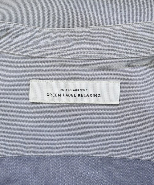 green label relaxing（グリーンレーベルリラクシング）カジュアルシャツ グレー サイズ:L メンズ/2200667606050