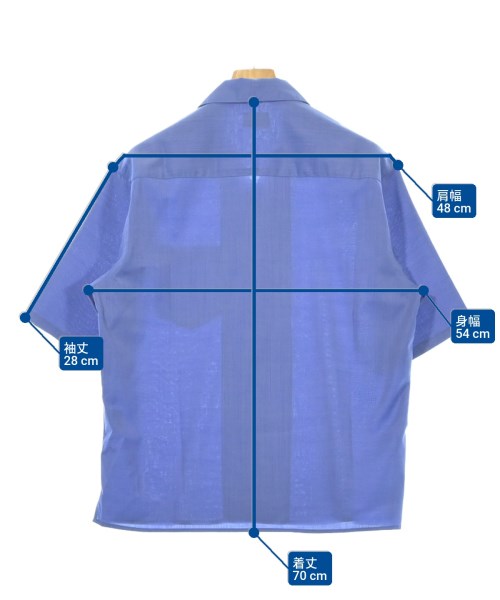 green label relaxing（グリーンレーベルリラクシング）カジュアルシャツ 青 サイズ:S メンズ/2200664133177